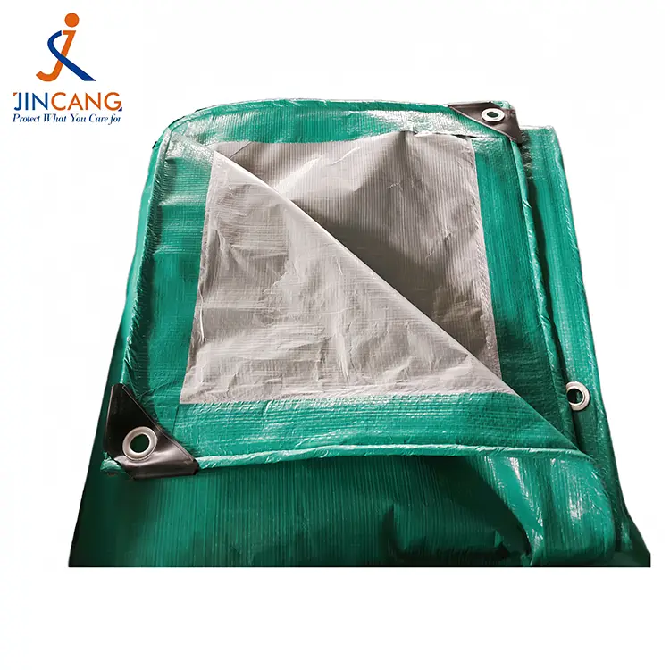 भरपर्दो आउटडोर सुरक्षाको लागि किन 120GSM हरियो सिल्भर पीई तिरपाल रोज्नुहुन्छ?