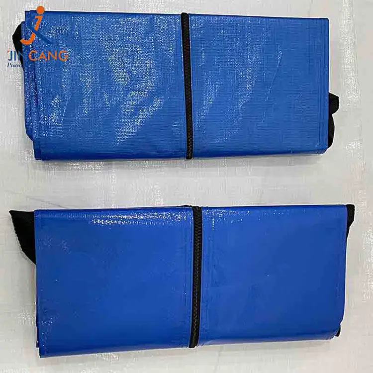 सुपरमार्केट फोल्डेबल pp बुनेको झोला चल्दै