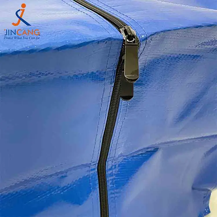 अनुकूलन मुद्रित भारी शुल्क pp बुनेको झोला चल्दै